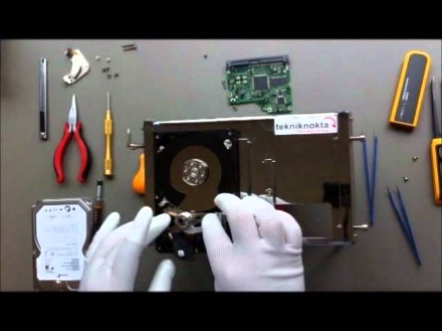 Seagate diskte okuyucu kafa değişimi